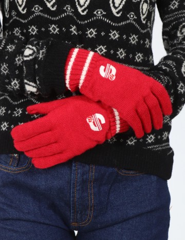 Manusi Pull&Bear, rosu