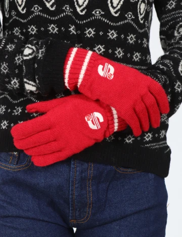 Manusi Pull&Bear, rosu