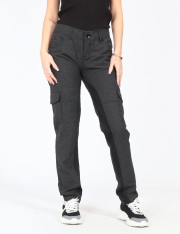 Pantaloni Zara, gri inchis