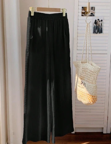 Pantaloni SHEIN, negru