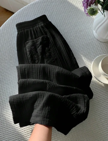 Pantaloni SHEIN, negru