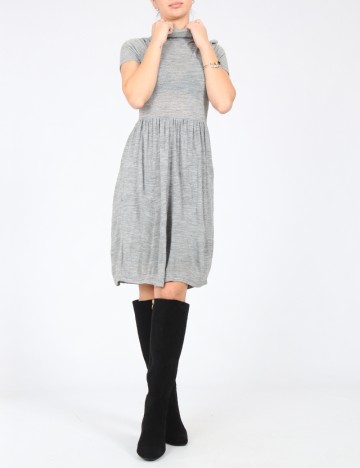 Rochie scurta Zara, gri