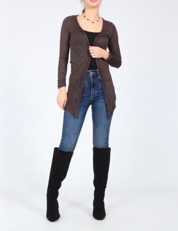 
						Cardigan Bershka, maro