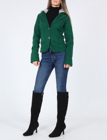 Jacheta Bershka, verde