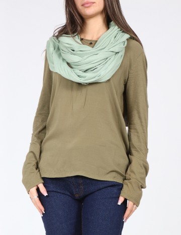 Esarfa Bershka, verde