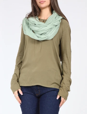 Esarfa Bershka, verde