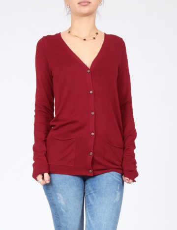 Cardigan Pull&Bear, rosu