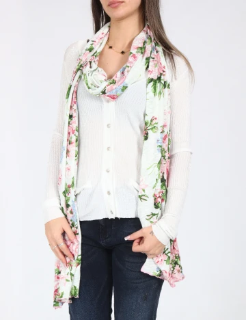 Esarfa Bershka, floral print