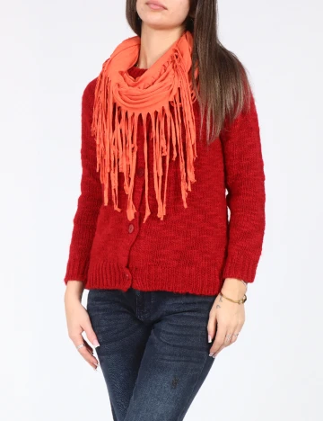 Esarfa circulara Bershka, portocaliu