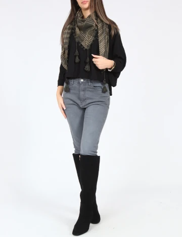 Esarfa Bershka, verde