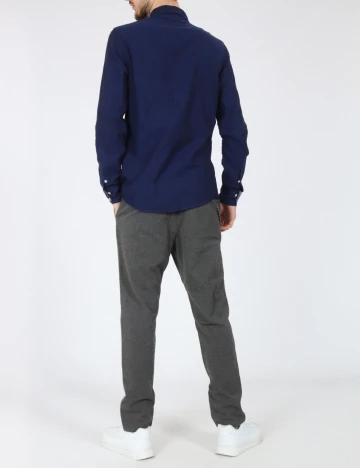 Camasa Bershka, bleumarin