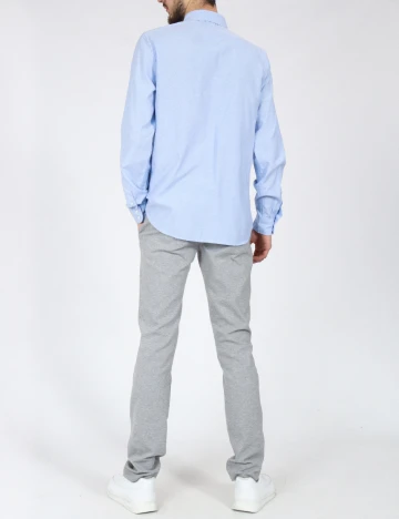 Camasa Bershka, albastru