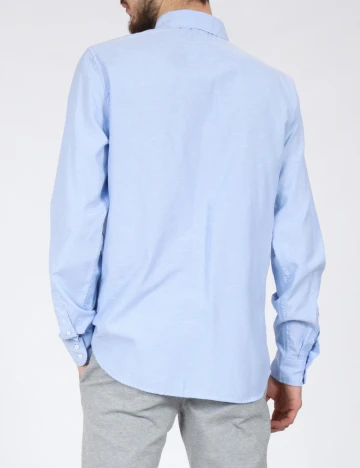 Camasa Bershka, albastru