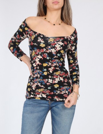 
						Bluza Bershka, floral print