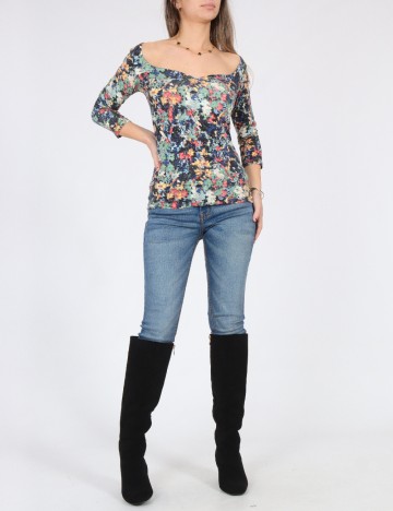 Bluza Bershka, floral print