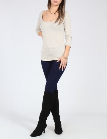 Bluza Bershka, gri deschis