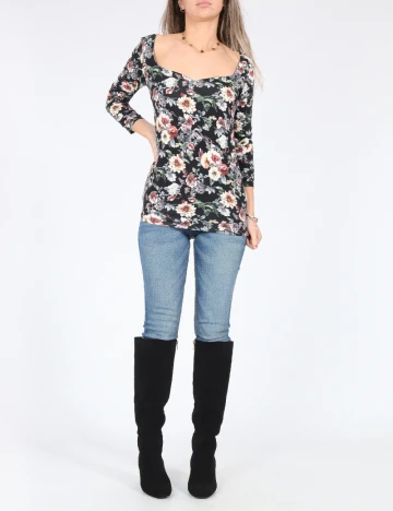 Bluza Bershka, floral print