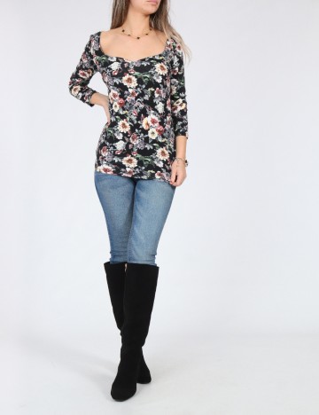 Bluza Bershka, floral print