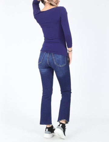 Bluza Bershka, bleumarin