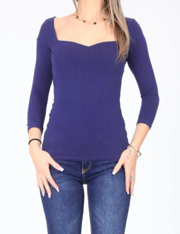 Bluza Bershka, bleumarin