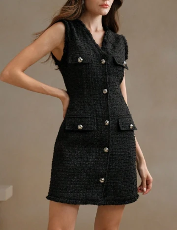 Rochie scurta Anewsta, negru