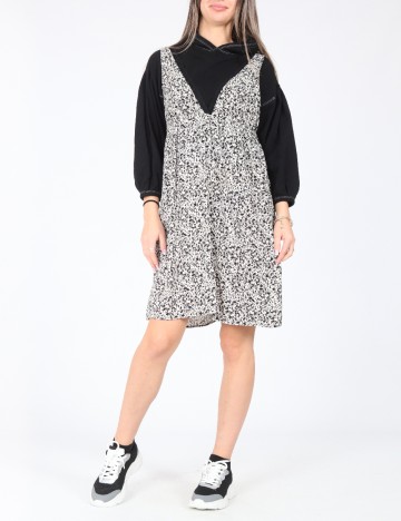 Set rochie si bluza Zara, alb/negru