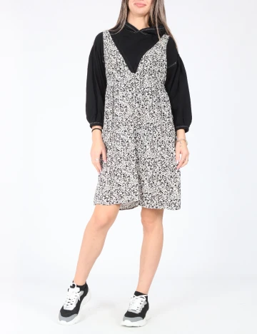 Set rochie si bluza Zara, alb/negru