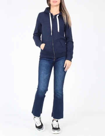 Hanorac Bershka, bleumarin