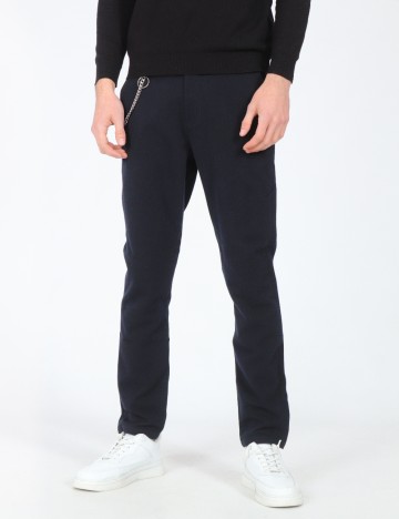 
						Pantaloni Zara, bleumarin