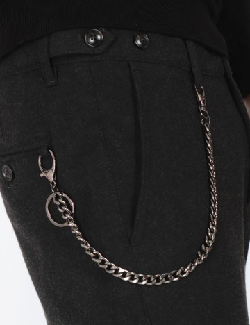 Pantaloni Zara, gri inchis