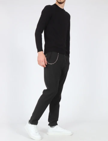 Pantaloni Zara, gri inchis