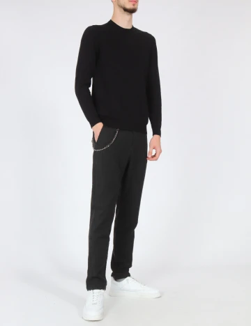 Pantaloni Zara, gri inchis