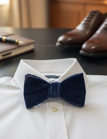 
						Papion Zara, bleumarin