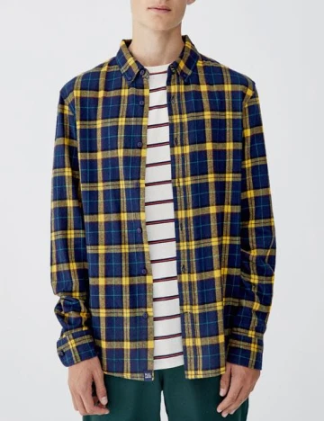 Camasa Pull&Bear, mix culori