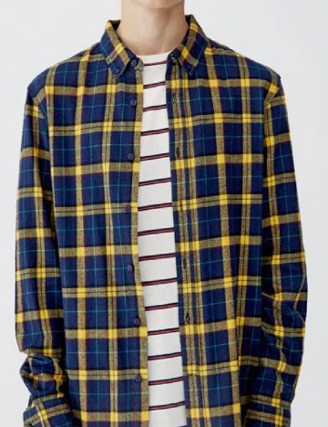 Camasa Pull&Bear, mix culori