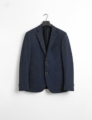 
						Sacou Zara, bleumarin