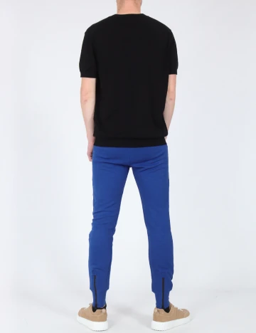 Pantaloni Pull&Bear, albastru