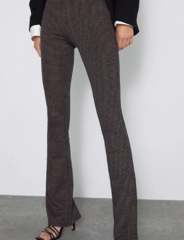 Pantaloni Zara, maro