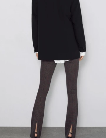 Pantaloni Zara, maro