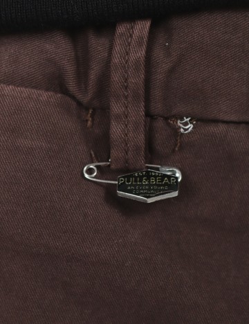 Pantaloni Pull&Bear, maro