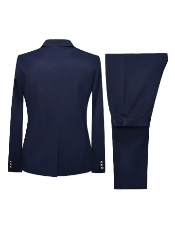 Costum SHEIN, bleumarin