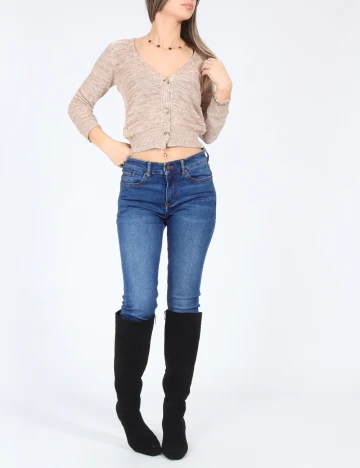 Cardigan Zara, maro deschis