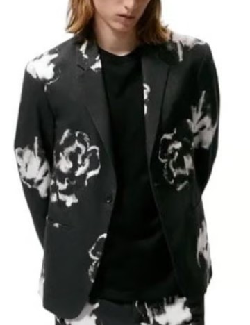 Sacou Zara, gri inchis