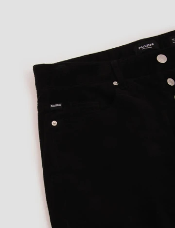 Pantaloni Pull&Bear, negru