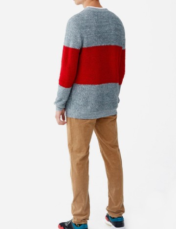 Pantaloni Pull&Bear, maro