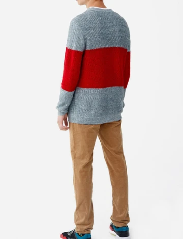 Pantaloni Pull&Bear, maro