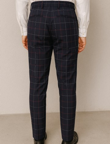 Pantaloni Bershka, bleumarin