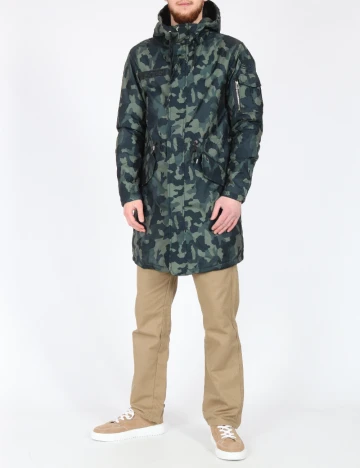 Geaca Pull&Bear, army