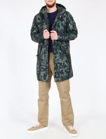 Geaca Pull&Bear, army