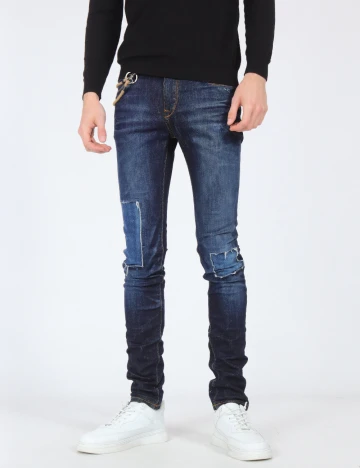 Blugi Pull&Bear, bleumarin